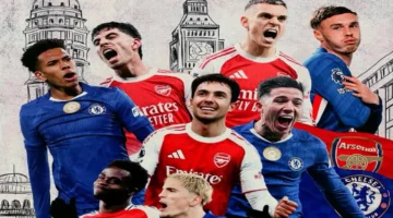 مواجهة مرتقبة تجمع بين أرسنال وتشيلسي في قمة ديربي لندن المثيرة بالدوري الإنجليزي